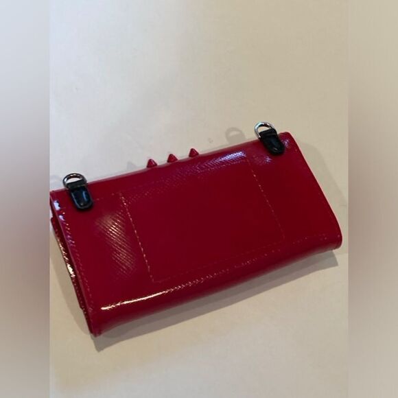 Women’s Gianni Chiarini GUM Pink Purse Clutch No Strap Snaps Open Made in Italy - Picture 4 of 10